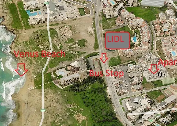 Near The Sea Danaos 2 2bd, 2bath Sea View Apartmán Paphos