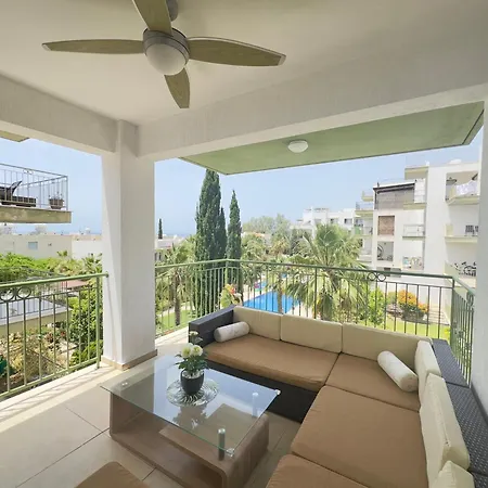 Near The Sea Danaos 2 2bd, 2bath Sea View Apartment Paphos